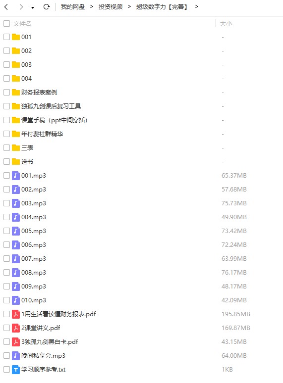超级数字力 完整版 mj林明樟音频